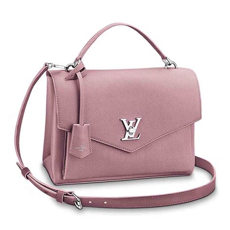 louis vuitton lockme leather handbag